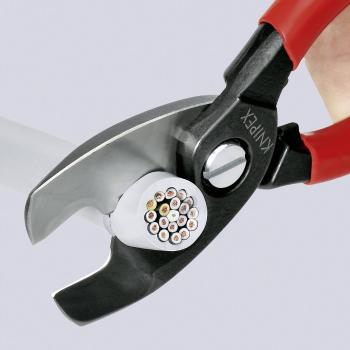 Knipex  95 11 200 káblové nožnice Vhodné pre (odizolační technika) hliníkový a medený kábel, jedno- a viacžilový 20 mm