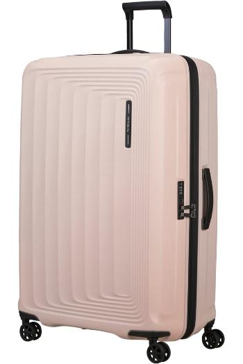 Samsonite Skořepinový cestovní kufr Nuon EXP 125/137 l - růžová