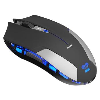 E-Blue Myš Cobra Jr., 1750DPI, 2.4 [GHz], optická, 6tl., bezdrôtová, čierna, 2 ks AAA