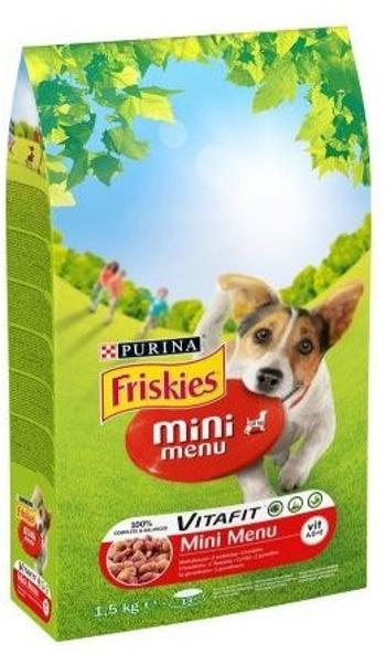 FRISKIES GP 4x1,5kg Mini Menu s hovädzím a obilninami