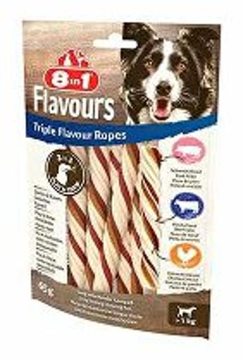 Treats 8v1 Triple Flavour Ropes 65g