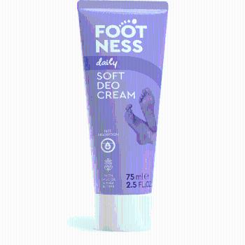 Jemný DEO krém na chodidlá Footness 75 ml