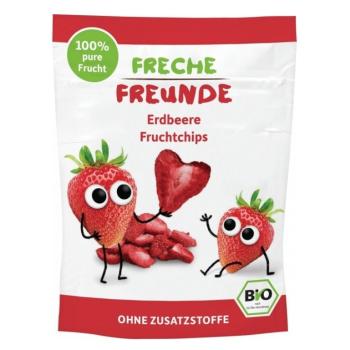 FRECHE FREUNDE Bio Ovocné chipsy Jahoda 12m+ 12 g