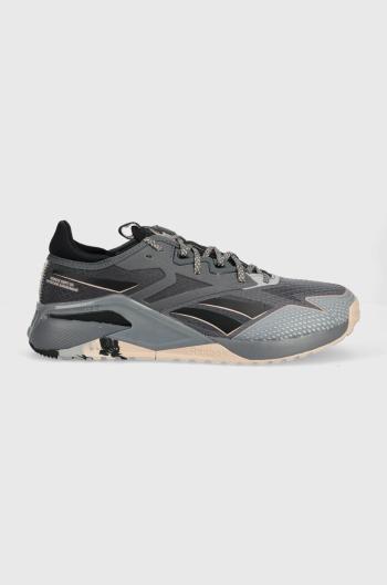 Tréningové topánky Reebok Nano x2 šedá farba