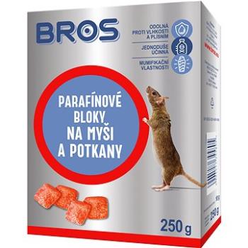 Bros - parafinové bloky na myši, krysy a potkany 250 g (130133)