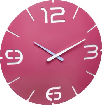TFA Dostmann 60.3047.12 Quartz nástenné hodiny 35 cm x 3.5 cm  ružová