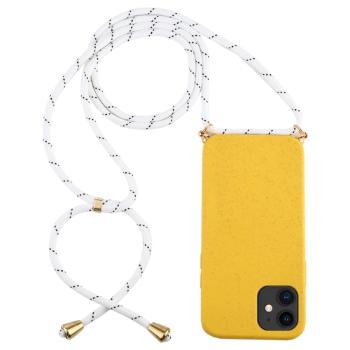 ROPE Kryt so šnúrkou Apple iPhone 12 mini  žltý