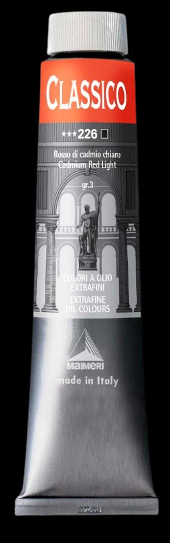 MAIMERI CLASSICO - Extra jemné olejové farby 226 - cadmium red light, 0,2 L