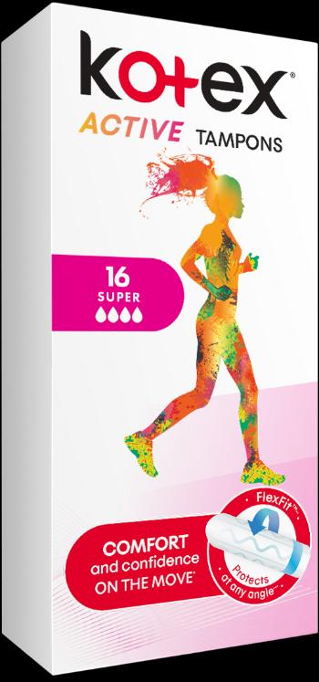 KOTEX ® Tampóny Active Super 16 ks