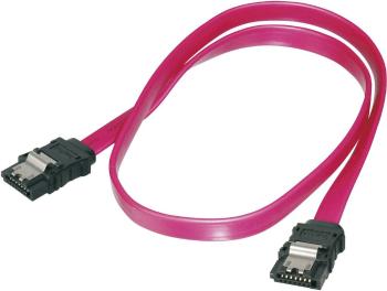 Digitus pevný disk prepojovací kábel [1x SATA zásuvka 7-pólová - 1x SATA zásuvka 7-pólová] 0.50 m červená