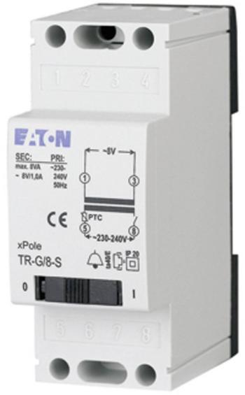 Eaton 272483 zvončekový transformátor 4 V/AC, 8 V/AC, 12 V/AC 2 A