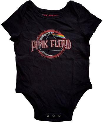 Pink Floyd Tričko Dark Side of the Moon Seal Baby Grow Black 3 - 6 mes