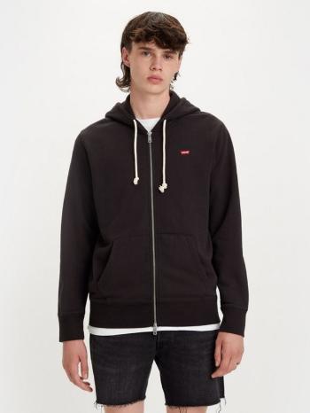 Levi's® New Original Zip Up Meteorite Mikina Čierna