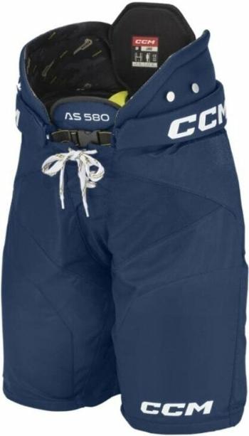 CCM Hokejové nohavice Tacks AS 580 JR Navy M