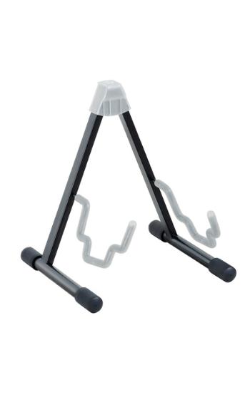 K&M 17570 E+A guitar stand »Duet« black with translucent support elements