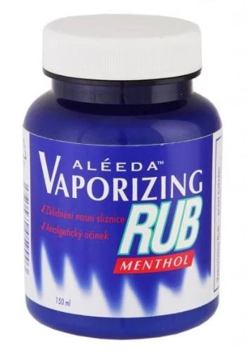 Aléeda Vaporizing Rub Menthol masážny balzam 150 ml