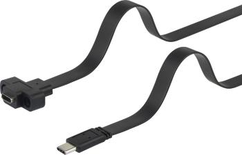 Renkforce #####USB-Kabel #####USB 3.2 Gen1 (USB 3.0 / USB 3.1 Gen1) #####USB-C™ Stecker, #####USB-C™ Buchse  25.00 cm či