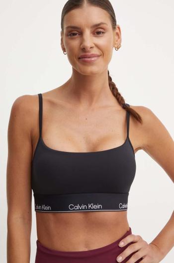 Športová podprsenka Calvin Klein Performance čierna farba, 00GWF4K191