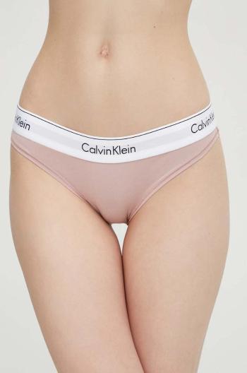 Nohavičky Calvin Klein Underwear ružová farba, 0000F3787E