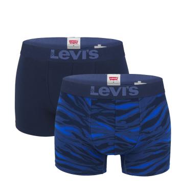 LEVI`S - 2 PACK boxerky Levi`s riffle blue denim z organickej bavlny-M (82 - 88 cm)