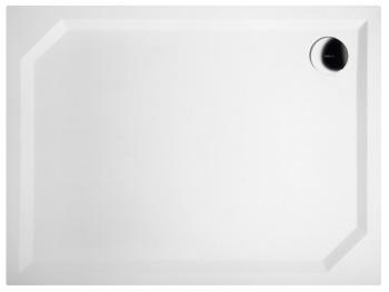 GELCO - SARA sprchová vanička z liateho mramoru, obdĺžnik 100x75cm, hladká HS10075