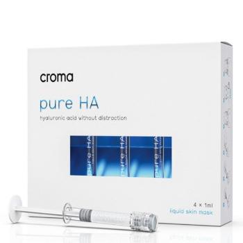 Princess Croma Pure HA 1,8% Pleťová maska s kyselinou hyalurónovou 4 x 1 ml