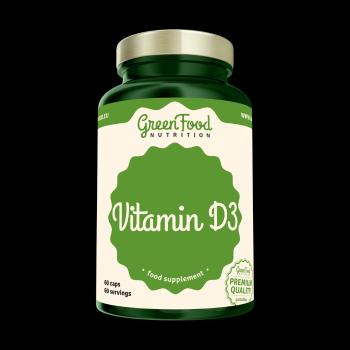 GreenFood Nutrition vit D3 60cps