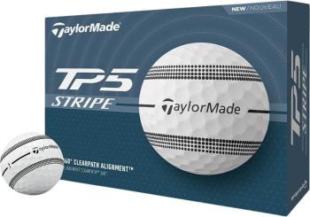 TaylorMade TP5 White Stripe Golfové lopty