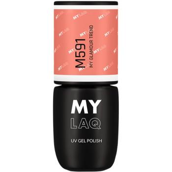 MYLAQ UV Gel Polish gélový lak na nechty odtieň My Glamour Trend 5 ml