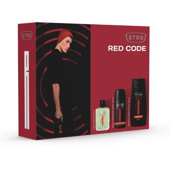 STR8 RED CODE VODA PO HOLENI 50ML + DEO SPREJ 150ML + SPRCHOVY GEL 250ML