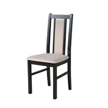 Sconto Jedálenská stolička BOLS 14 čierna/béžová