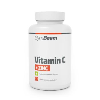 Vitamín C + zinok - GymBeam, 120tbl