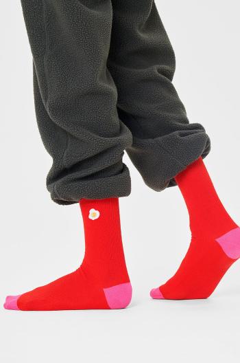 Ponožky Happy Socks pánske, červená farba
