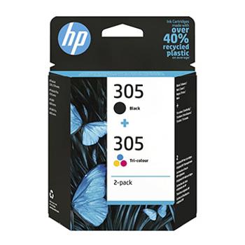 HP originální ink 6ZD17AE#301, HP 305, blistr, HP DeskJet 2300, DeskJet 2710, DeskJet 2720, DeskJet