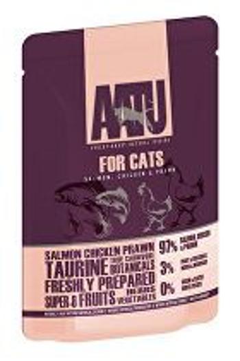 AATU Cat Salmon n Chicken n Prawn kaps. 85g