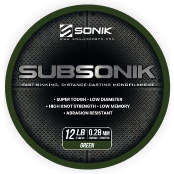 Sonik vlasec subsonik green 3000 m - 0,35 mm 8,16 kg