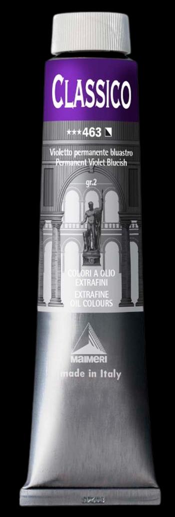 MAIMERI CLASSICO - Extra jemné olejové farby 463 - permanent violet blueish, 0,2 L