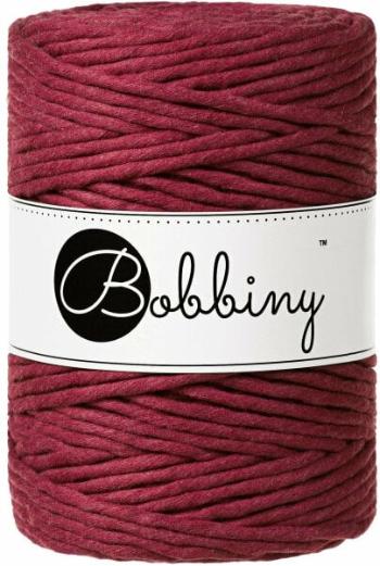 Bobbiny Macrame Cord 5 mm Wine Red