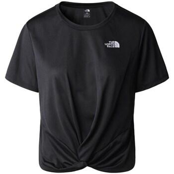 The North Face  Tričká s krátkym rukávom Circular Crop Tee  Čierna