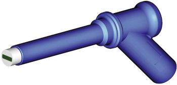 Stäubli XMA-7L bezpečnostný skúšobný hrot konektor 4 mm CAT IV 1000 V modrá  1 ks