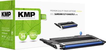 KMP toner  náhradný Samsung CLT-C406S kompatibilná zelenomodrá 1000 Seiten SA-T54