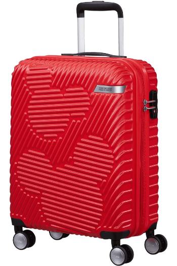 American Tourister Kabinový cestovní kufr Mickey Cloud S EXP 38/45 l - červená