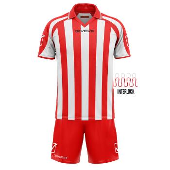 KIT SUPPORTER MC ROSSO/BIANCO Tg. L