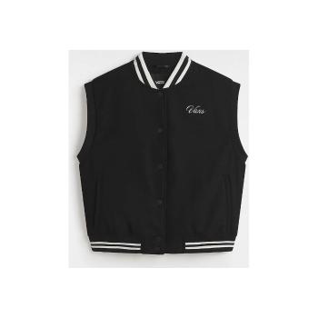 Vans  PIPER STADIUM VEST  Vesty bez rukávov/Cardigany Čierna