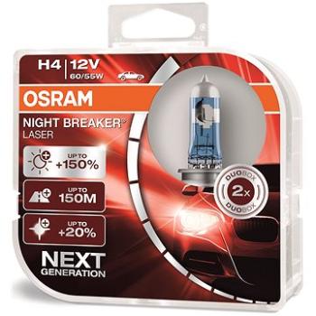 OSRAM H4 Night Breaker Laser Next Generation + 150 %, 2 ks (64193NL-HCB)
