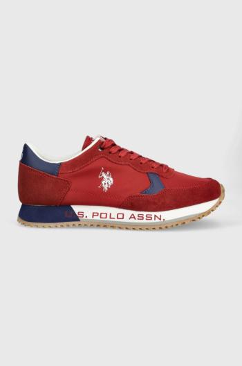 Tenisky U.S. Polo Assn. CLEEF červená farba