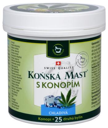 Herbamedicus Konská masť chladivá s kanabisom 250 ml