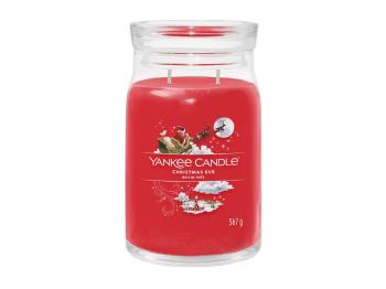 Yankee Candle Aromatická sviečka Signature sklo veľké Christmas Eve 567 g