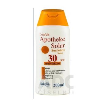 JutaVit Apotheke Solar Sun lotion 30 SPF