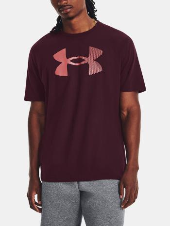 Under Armour UA BIG LOGO FILL SS Tričko Červená